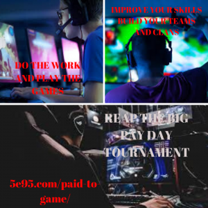 how to get paid to play games on