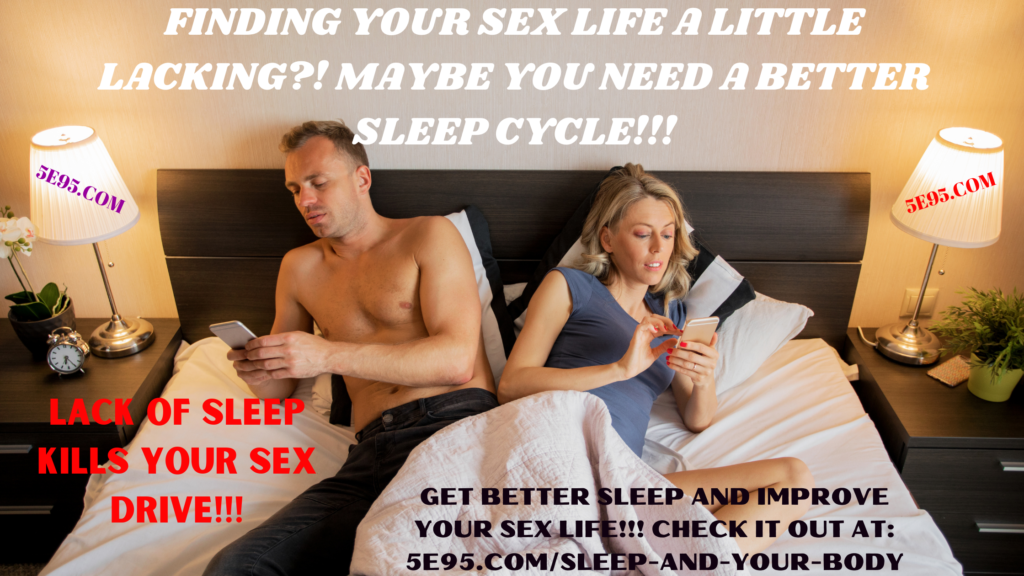 sleep and your body did you know that lack of sleep kills your sex drive? alleviate that with a good night sleep with zlem