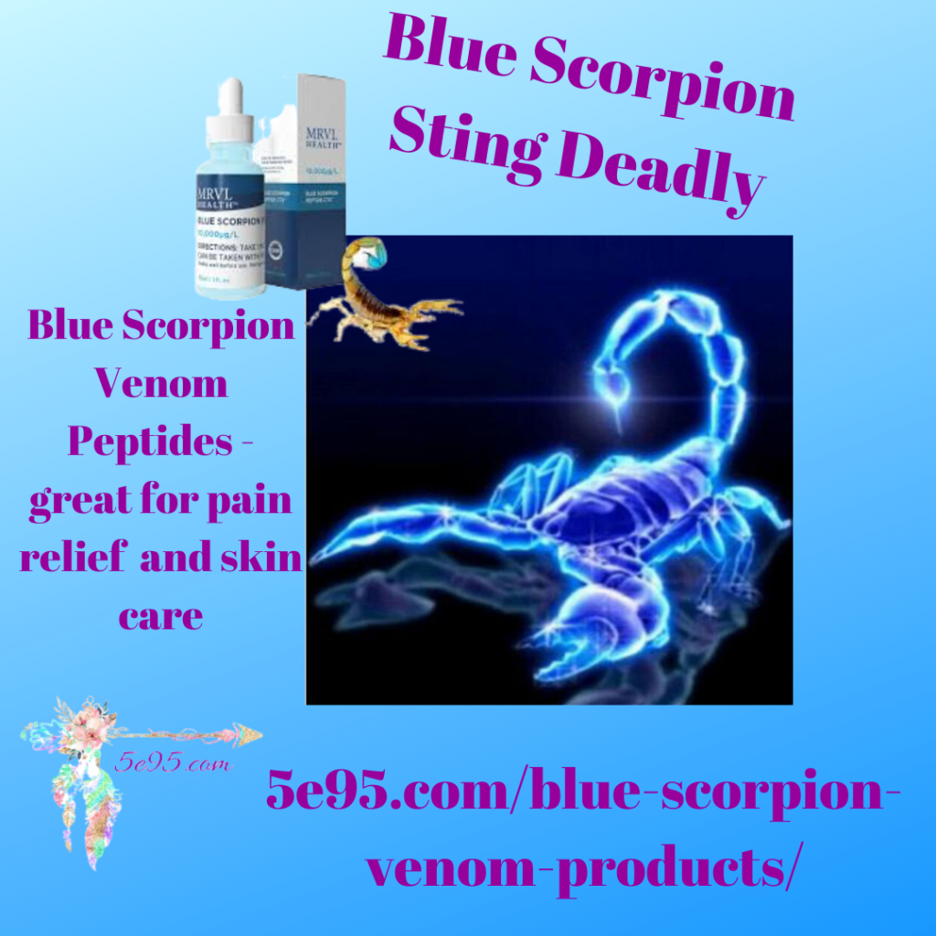 BLUE SCORPION VENOM PRODUCTS - Shop with MamaChief